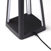 iWorldAustralia Lexon 21cm Lantern Rechargeable LED Outdoor Lamp with Wireless Charger