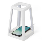 iWorldAustralia Lexon 21cm Lantern Rechargeable LED Outdoor Lamp with Wireless Charger