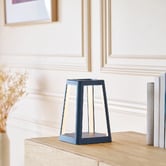 iWorldAustralia Lexon 21cm Lantern Rechargeable LED Outdoor Lamp with Wireless Charger