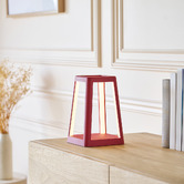 iWorldAustralia Lexon 21cm Lantern Rechargeable LED Outdoor Lamp with Wireless Charger