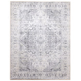 Kids Nation Furniture Grey Basilus Power-Loomed Rug
