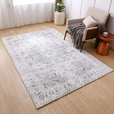 Kids Nation Furniture Grey Basilus Power-Loomed Rug