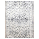 Kids Nation Furniture Grey Tiberius Power-Loomed Rug