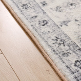 Kids Nation Furniture Grey Tiberius Power-Loomed Rug