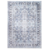Kids Nation Furniture Grey Gaius Power-Loomed Rug