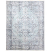 Kids Nation Furniture Grey Aemilius Power-Loomed Rug