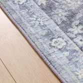 Kids Nation Furniture Grey Gaius Power-Loomed Rug