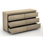 In Home Furniture Style Piper 6 Drawer Chest