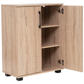 In Home Furniture Style Multi-Purpose Double Door Storage Cabinet