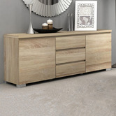 In Home Furniture Style Piper Modern Low Buffet