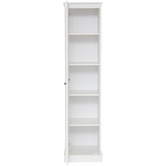 In Home Furniture Style White Hamptons 5 Tier Cupboard