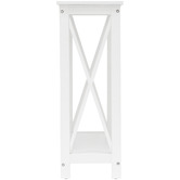 In Home Furniture Style White Long Island Console Table