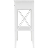 West Valley Interiors White Long Island 2 Drawer Console Table