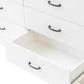 West Valley Interiors White Hamptons 6 Drawer Chest | Temple & Webster