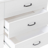 West Valley Interiors White Hamptons 6 Drawer Chest