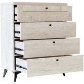 West Valley Interiors Bayville 4 Drawer Chest