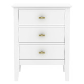 West Valley Interiors Harper 3 Drawer Bedside Table