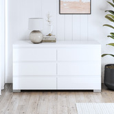 West Valley Interiors Piper 6 Drawer Chest