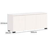 West Valley Interiors Amiel 3 Door Buffet