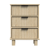 West Valley Interiors Astar 3 Drawer Bedside Table