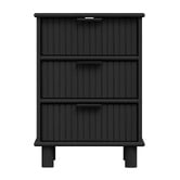 West Valley Interiors Astar 3 Drawer Bedside Table