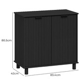 West Valley Interiors Astar 2 Door Sideboard Buffet