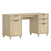 West Valley Interiors Astar 4 Drawer Computer Desk