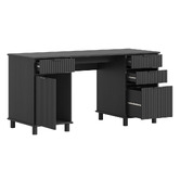 West Valley Interiors Astar 4 Drawer Computer Desk