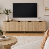 West Valley Interiors Astar 4 Door Entertainment Unit