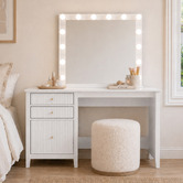 West Valley Interiors Amara 3 Drawer Writing Desk