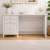 West Valley Interiors Amara 3 Drawer Writing Desk