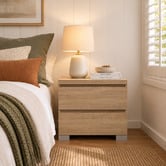 West Valley Interiors Piper 2 Drawer Bedside Table