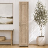 West Valley Interiors Meecan 1 Door Tall Storage Cupboard