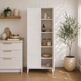 West Valley Interiors Tenley 5 Tier Multi-Purpose Cupboard