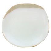 Robert Gordon Australia White &amp; Brown Forager 29.5cm Stoneware Dinner Plate