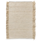 Zaab Homewares Cream Positano Hand-Woven Rug