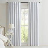 Zaab Homewares Orson Blockout Concealed Tab Top Single Panel Curtain