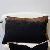 Zaab Homewares Minsk Chenille Lumbar Cushion