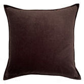 Zaab Homewares Ludo Twin-Stitch Cotton Velvet Cushion