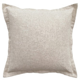 Zaab Homewares Piper Square Cotton &amp; Linen Cushion