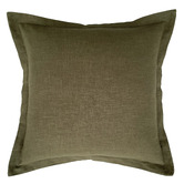 Zaab Homewares Piper Square Cotton &amp; Linen Cushion