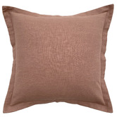 Zaab Homewares Piper Square Cotton &amp; Linen Cushion