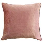Zaab Homewares Vaucluse Cotton &amp; Velvet Cushion