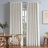 Zaab Homewares Flynn Blockout Concealed Tab Top Single Panel Curtain