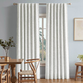 Zaab Homewares Flynn Blockout Concealed Tab Top Single Panel Curtain
