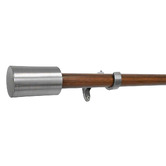 Zaab Homewares Camberwell Extendable Curtain Rod &amp; Finials Set