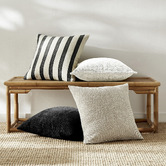 Zaab Homewares Silo Linen-Blend Cushion