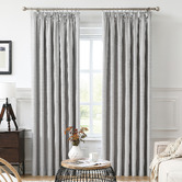 Filigree Breakaway Blockout Pencil Pleat Curtains