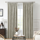 Filigree Breakaway Blockout Pencil Pleat Curtains