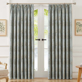 Filigree Botanica Room Darkening Pencil Pleat Curtains